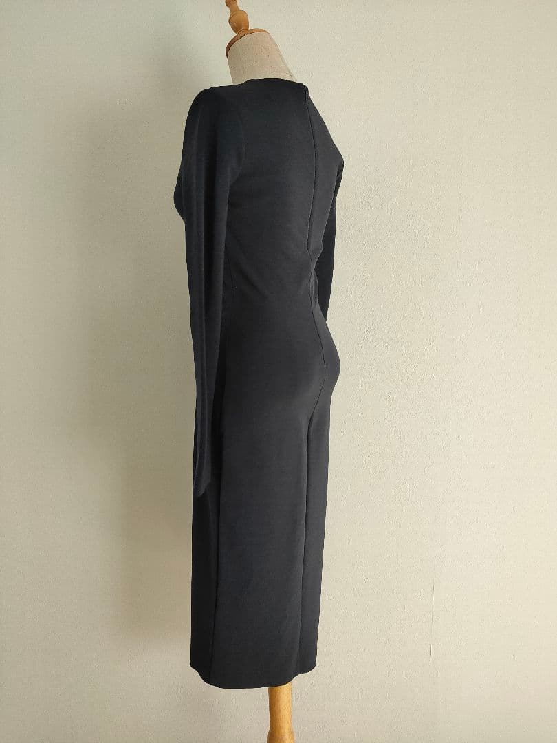 ★ ディースクエアード イタリア製 Vネック 羊毛 タイト ワンピース