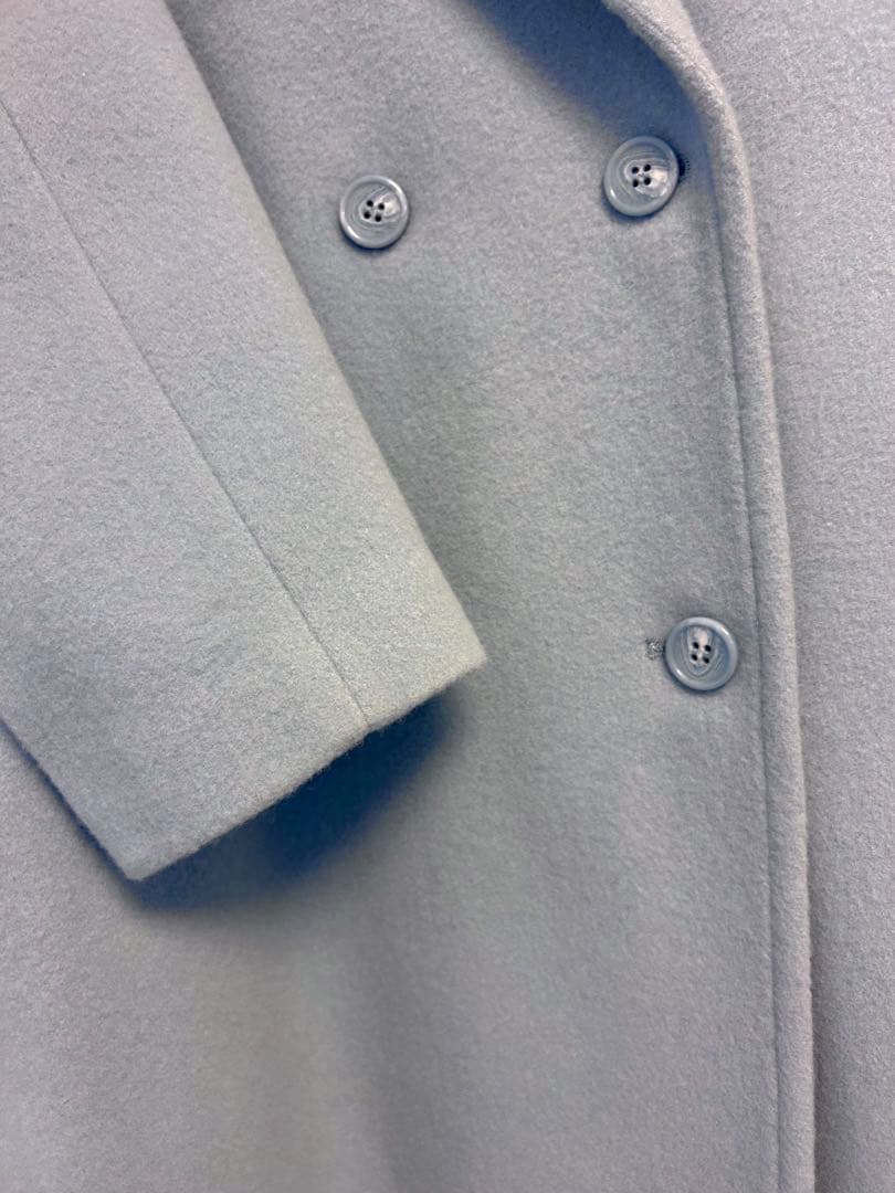 マーキュリーデュオ　ウールチェスターコート　Mサイズ　ブルー