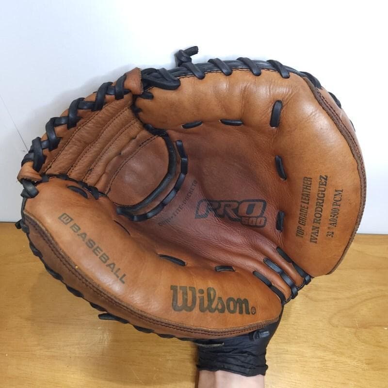 ウイルソン イバン・ロドリゲスモデル 児童用 キャッチャーミット 硬式グローブ