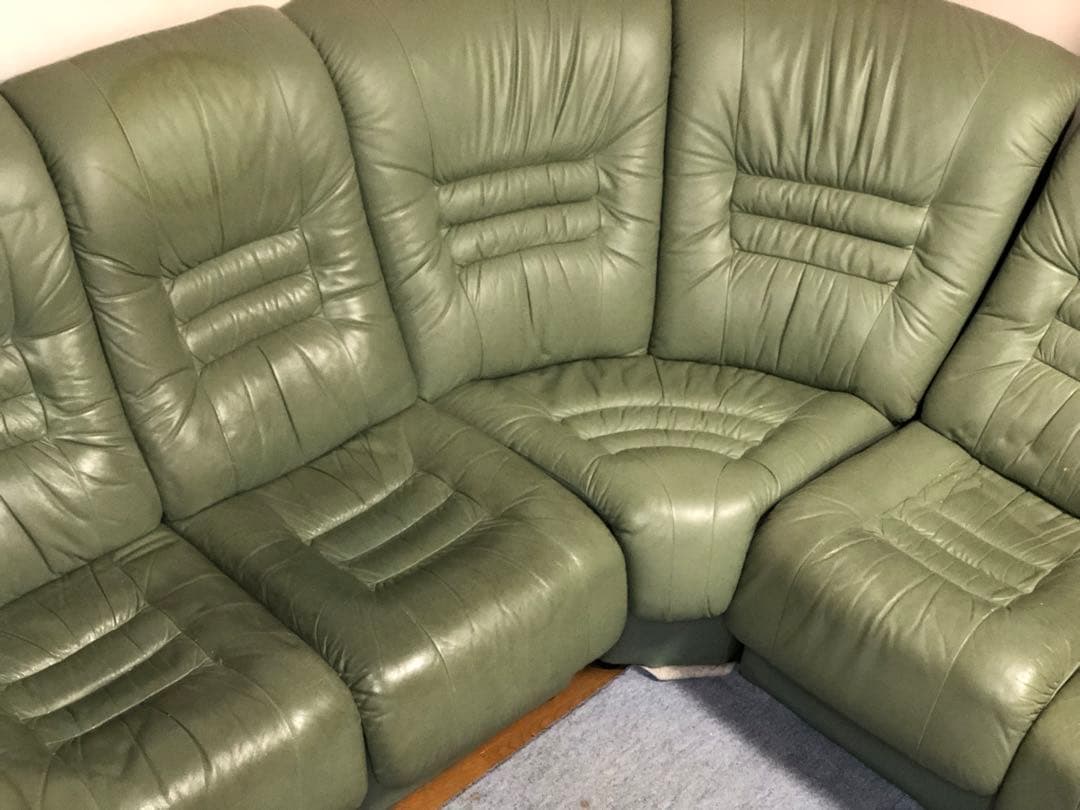 埼玉取引可　コーナーソファ　5人掛け大型ソファ