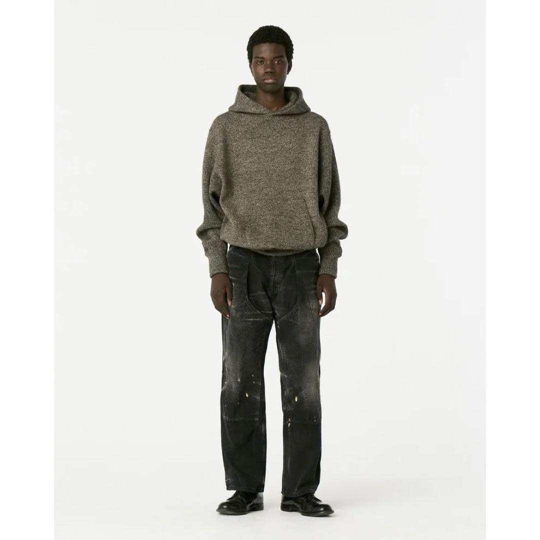 美品 25AW HERILL Duck Painter Pants 2 ブラック