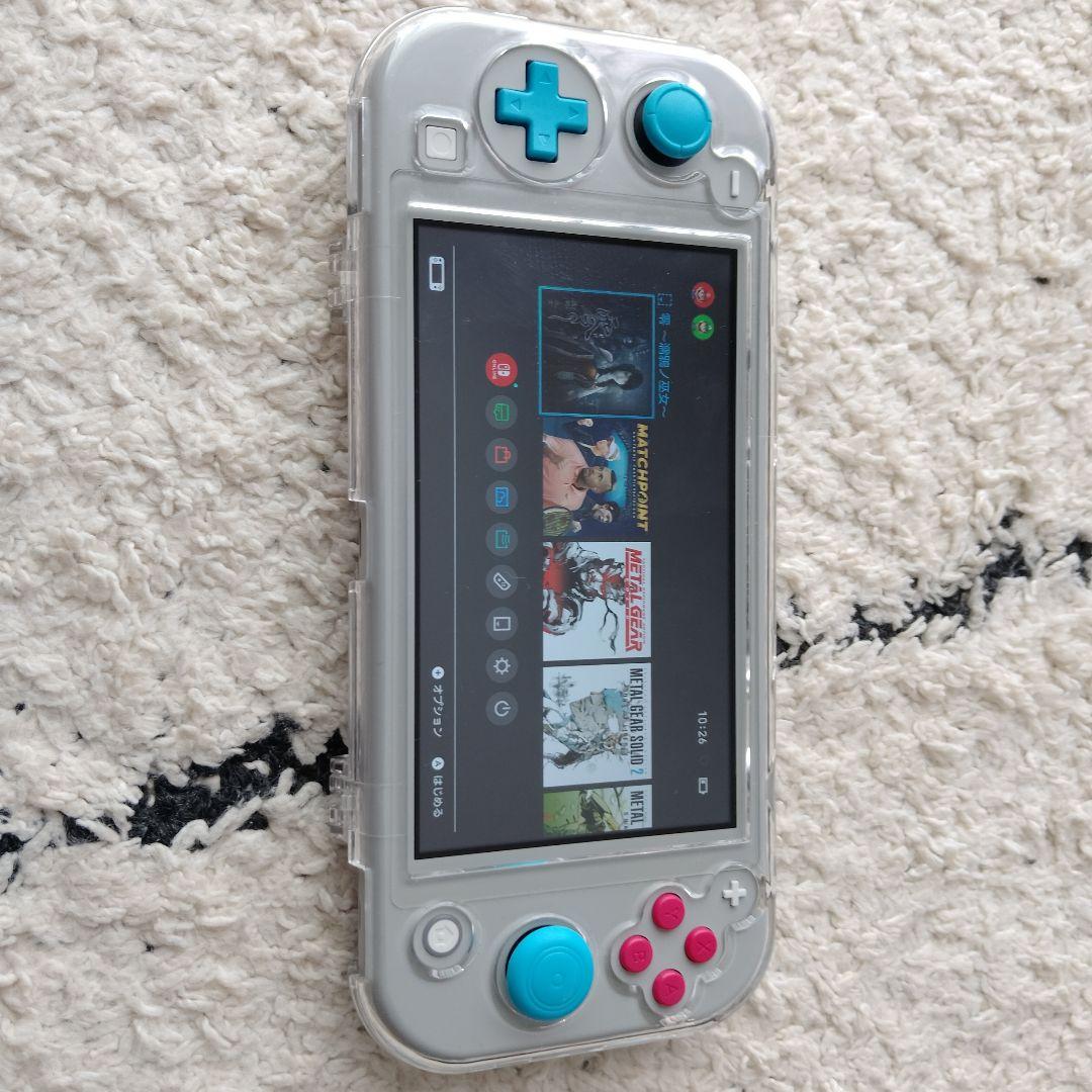 Nintendo Switch Lite グレー/青/ピンク