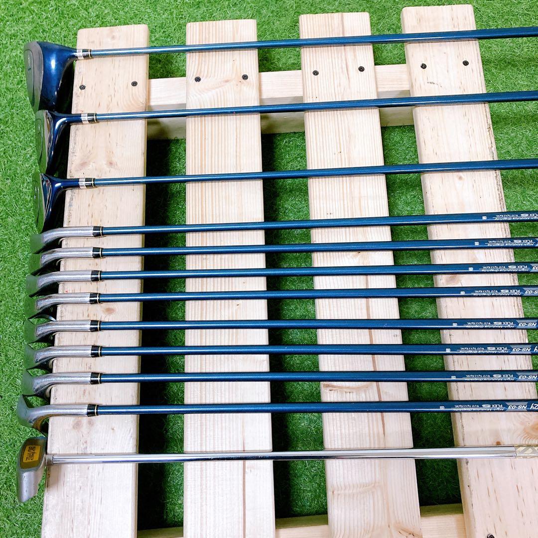 K8 初心者オススメ　ゴルフ　クラブセット　メンズ　FLEX S 12本