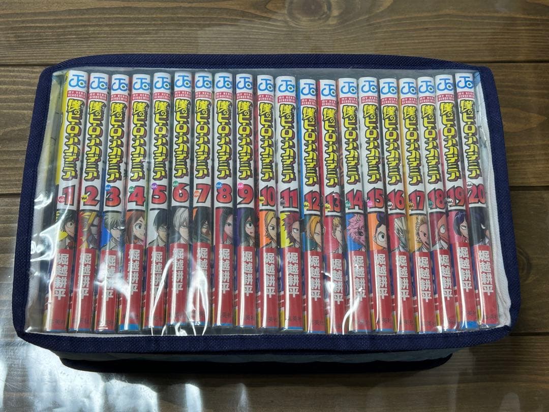 僕のヒーローアカデミア 全42巻セット(カバー付き・防水BOX)＆イラストカード