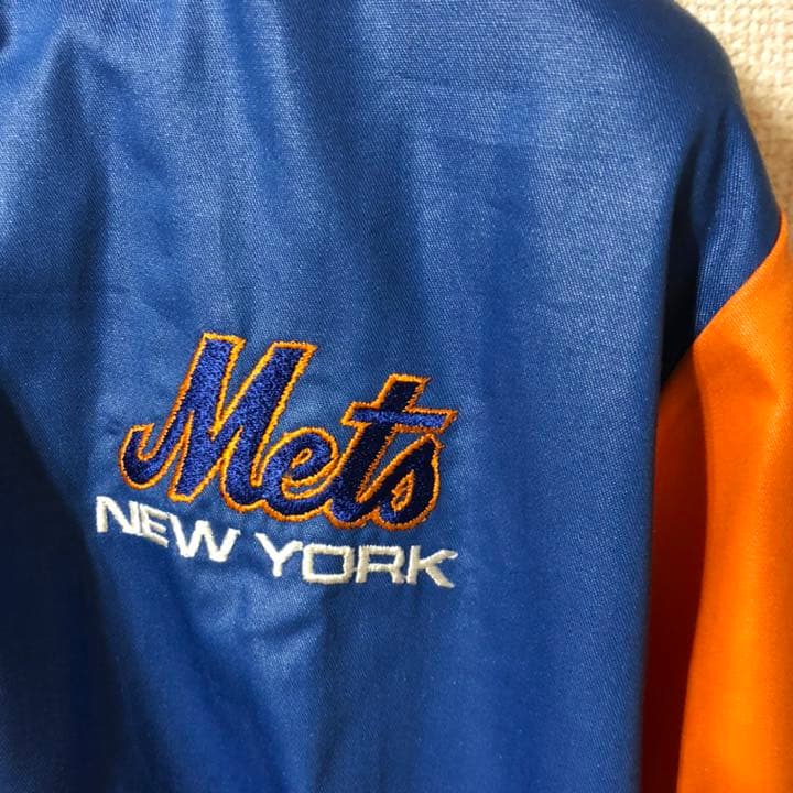 90s ニューヨークメッツ ナイロンジャケット vintage ヴィンテージ古着
