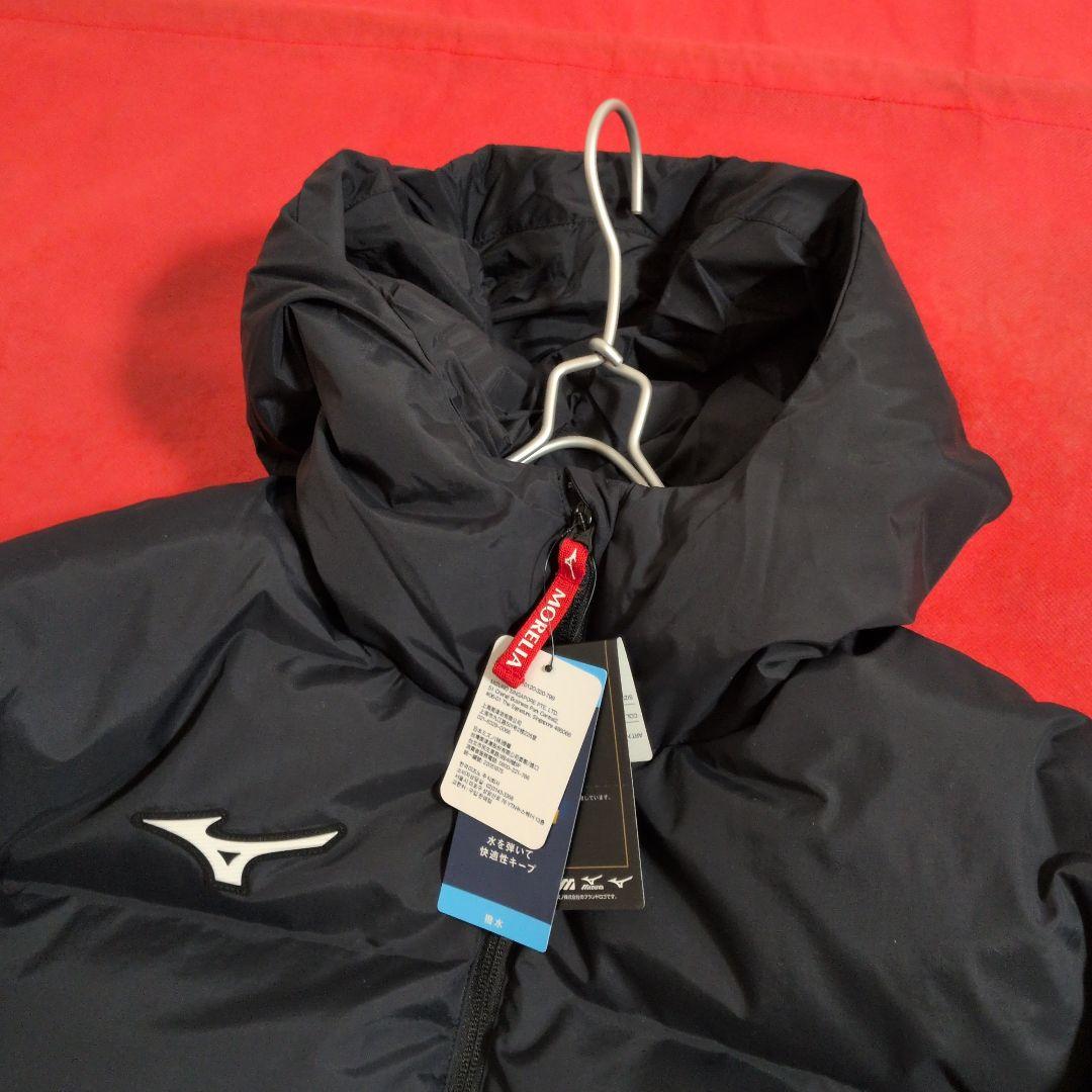 【新品】MIZUNO サッカーウェア ダウン ハーフコート✦MORELIA✦