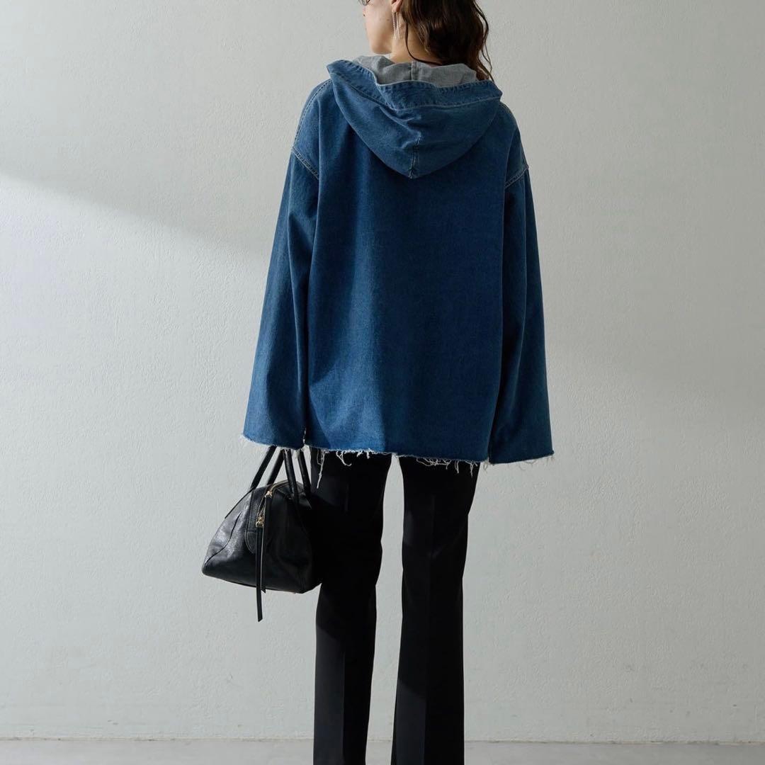 Whim Gazette デニムフーディー