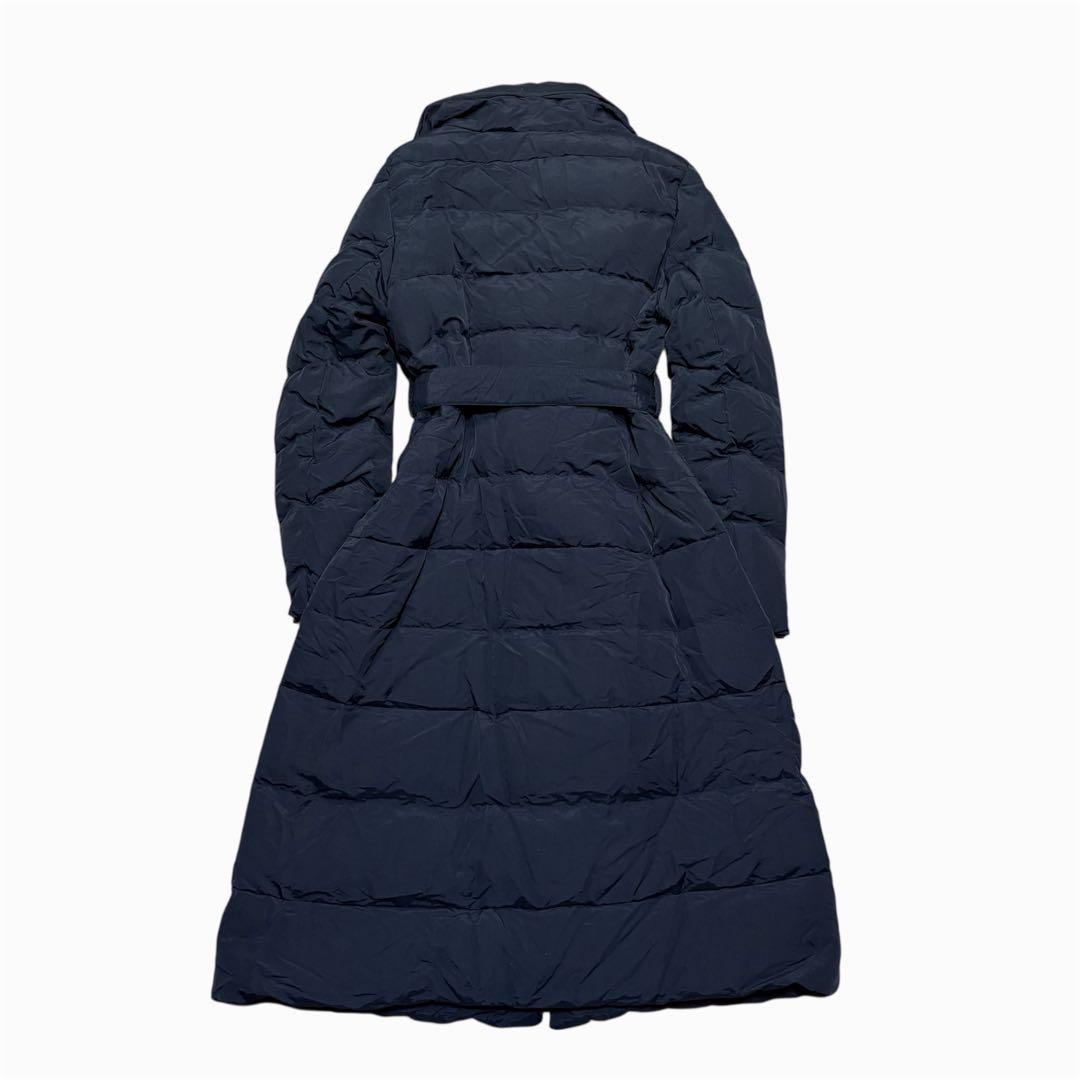 RUIRUE BOUTIQUE ロング ダウンコート Aライン ネイビー L