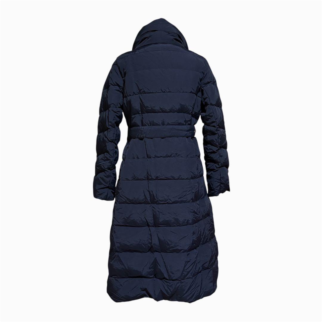 RUIRUE BOUTIQUE ロング ダウンコート Aライン ネイビー L