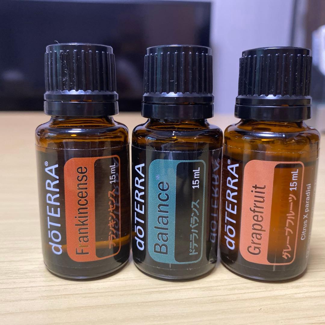 【新品✳︎未使用】ドテラ doTERRA ウッドボックス 3段 木箱＋アロマオイル
