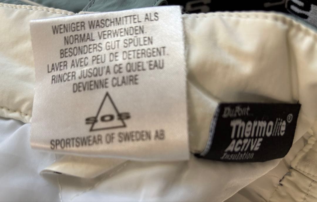 SOS　スキー　スノーボード　パンツ　サイズ３８