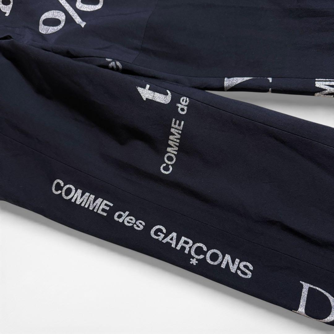 03AW 00s COMME des GARCONS ペイントロゴ パンツ