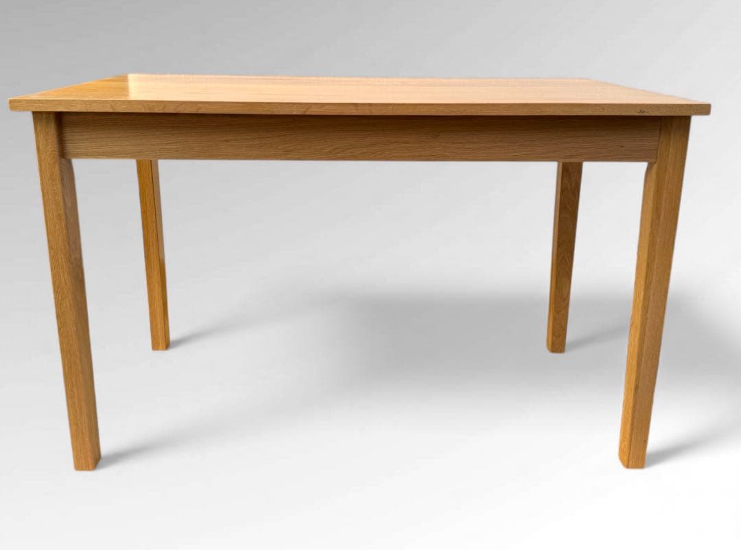 無印良品 無垢材デスク 木製デスク 引き出し付き オーク材 事務机 学習机 北欧