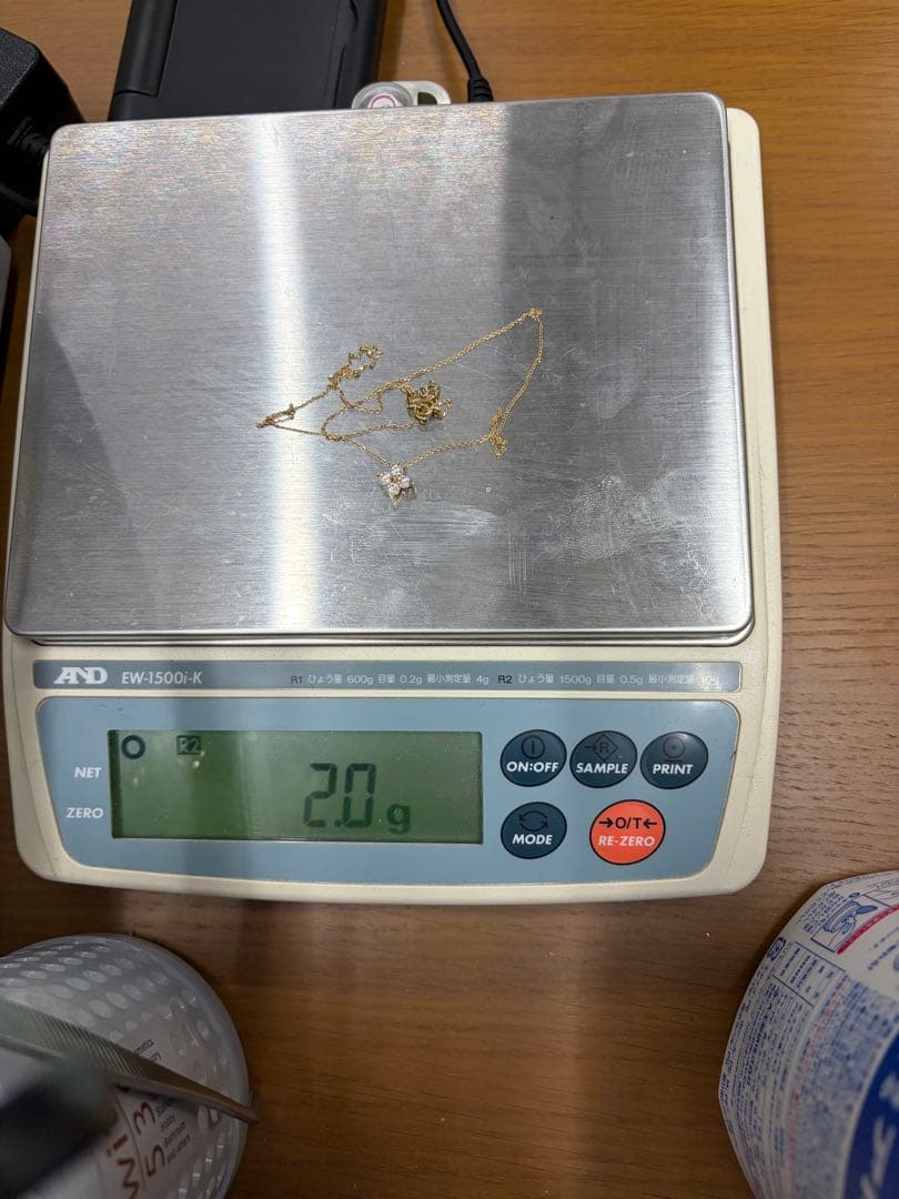 激安スタージュエリーK18 0.4ctダイヤネックレス BRIGHTESSTAR