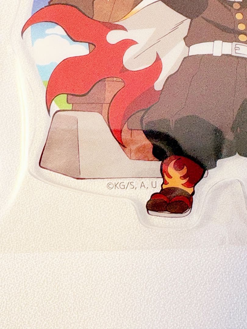 【鬼滅の刃】全集中展 北海道 宮城 ご当地アクリルチャーム 煉獄杏寿郎