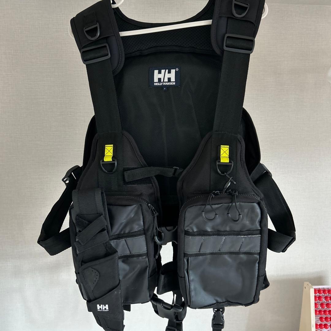 HELly HANSEN フィッシングベスト ブラック