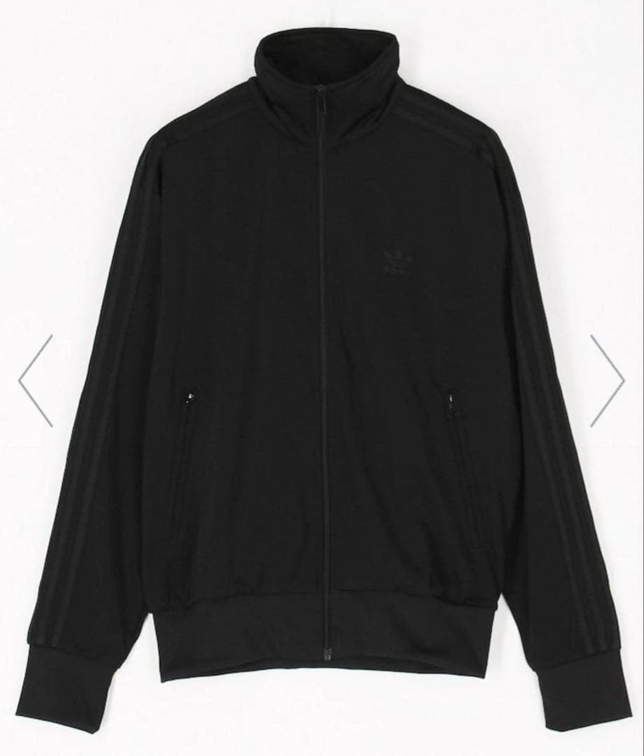 新3XL】アディダスオリジナルス　トラックジャケットトップ黒ブラックadidas