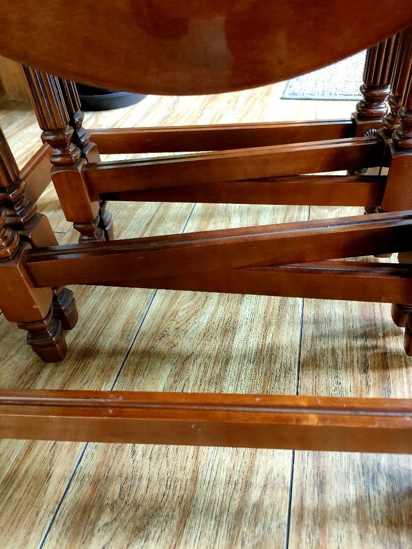 北欧　折り畳み　アンティーク　ゲートレッグテーブルセット　イギリス製　希少