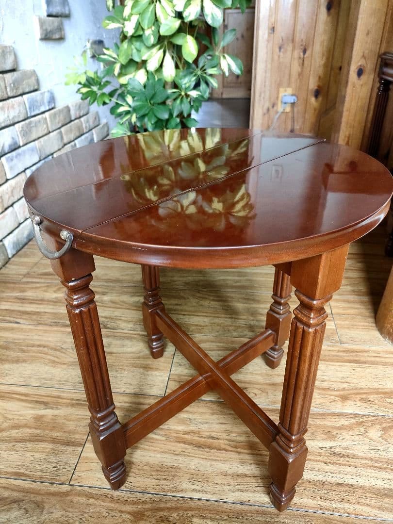 北欧　折り畳み　アンティーク　ゲートレッグテーブルセット　イギリス製　希少