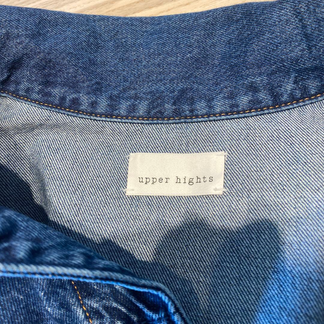 ＜upper hights for conte＞デニムジャケット Gジャン