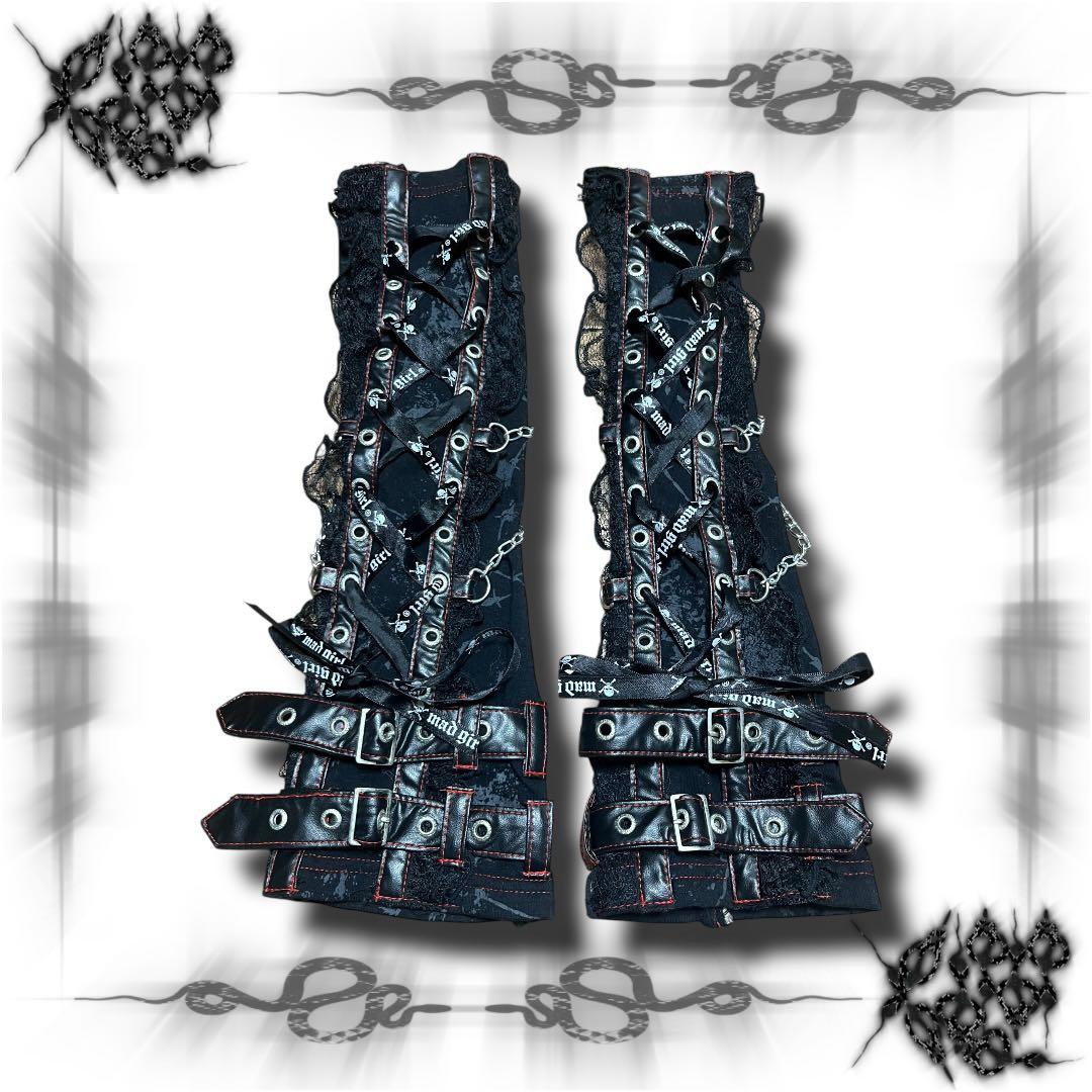 小物 Mad Punk Cross Chain n Belt Arm Cover