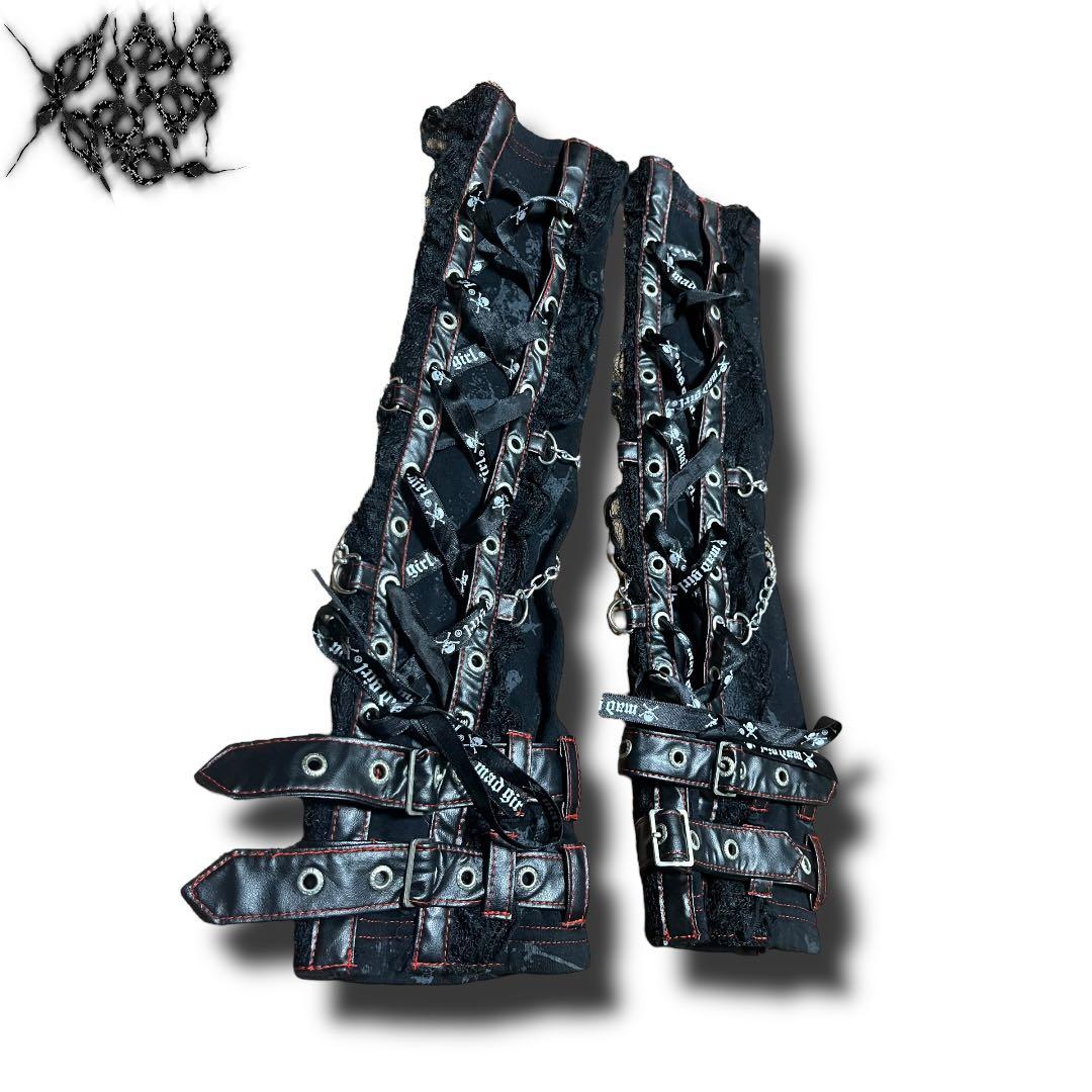 小物 Mad Punk Cross Chain n Belt Arm Cover