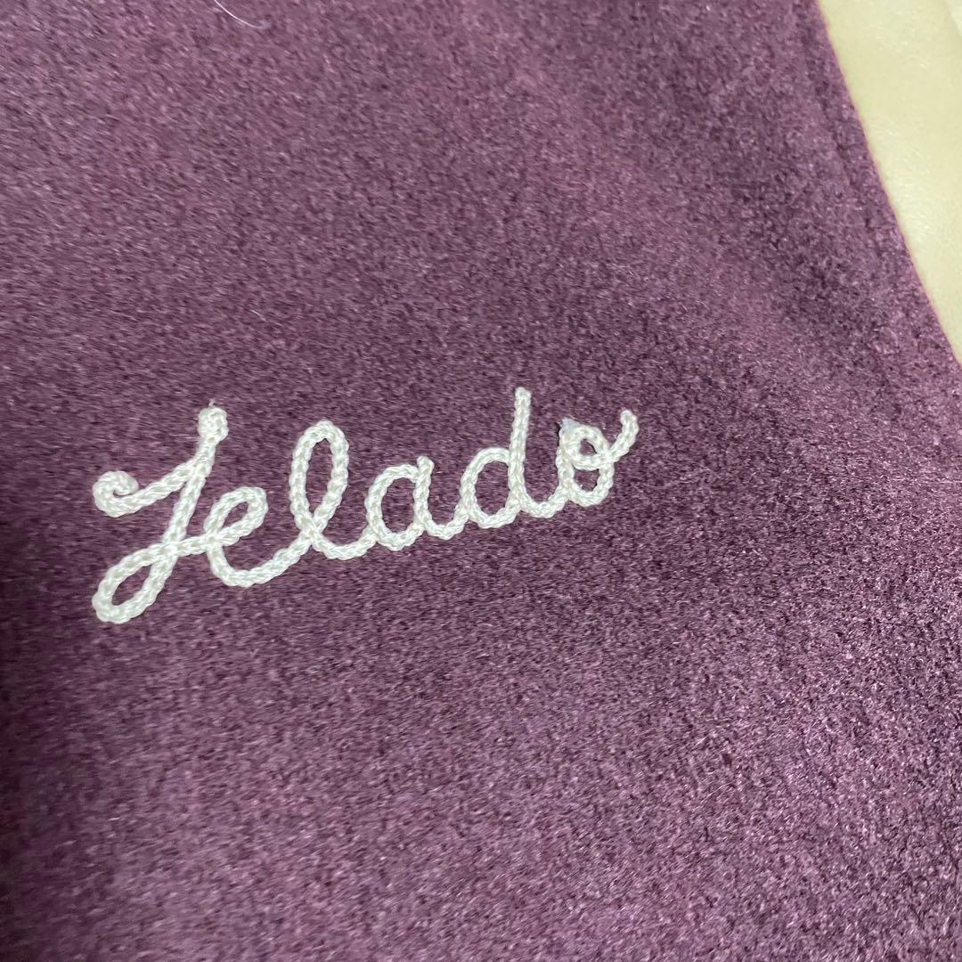 00s ジェラード　jelado スタジャン　アワードジャケット　本革　レザー
