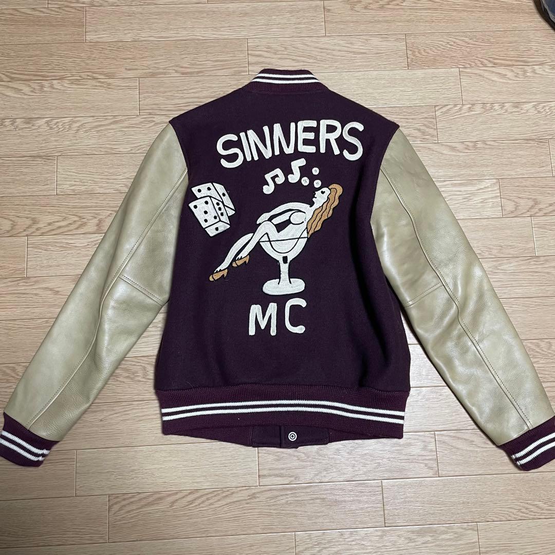 00s ジェラード　jelado スタジャン　アワードジャケット　本革　レザー