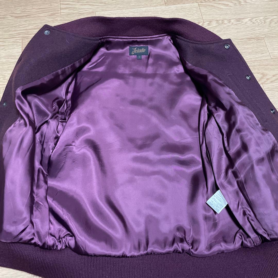 00s ジェラード　jelado スタジャン　アワードジャケット　本革　レザー