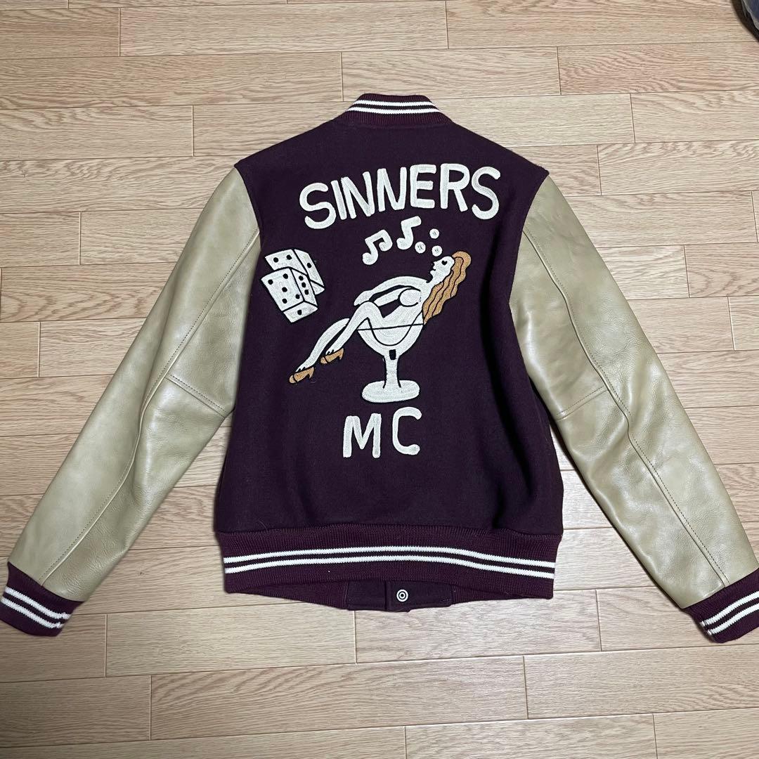 00s ジェラード　jelado スタジャン　アワードジャケット　本革　レザー