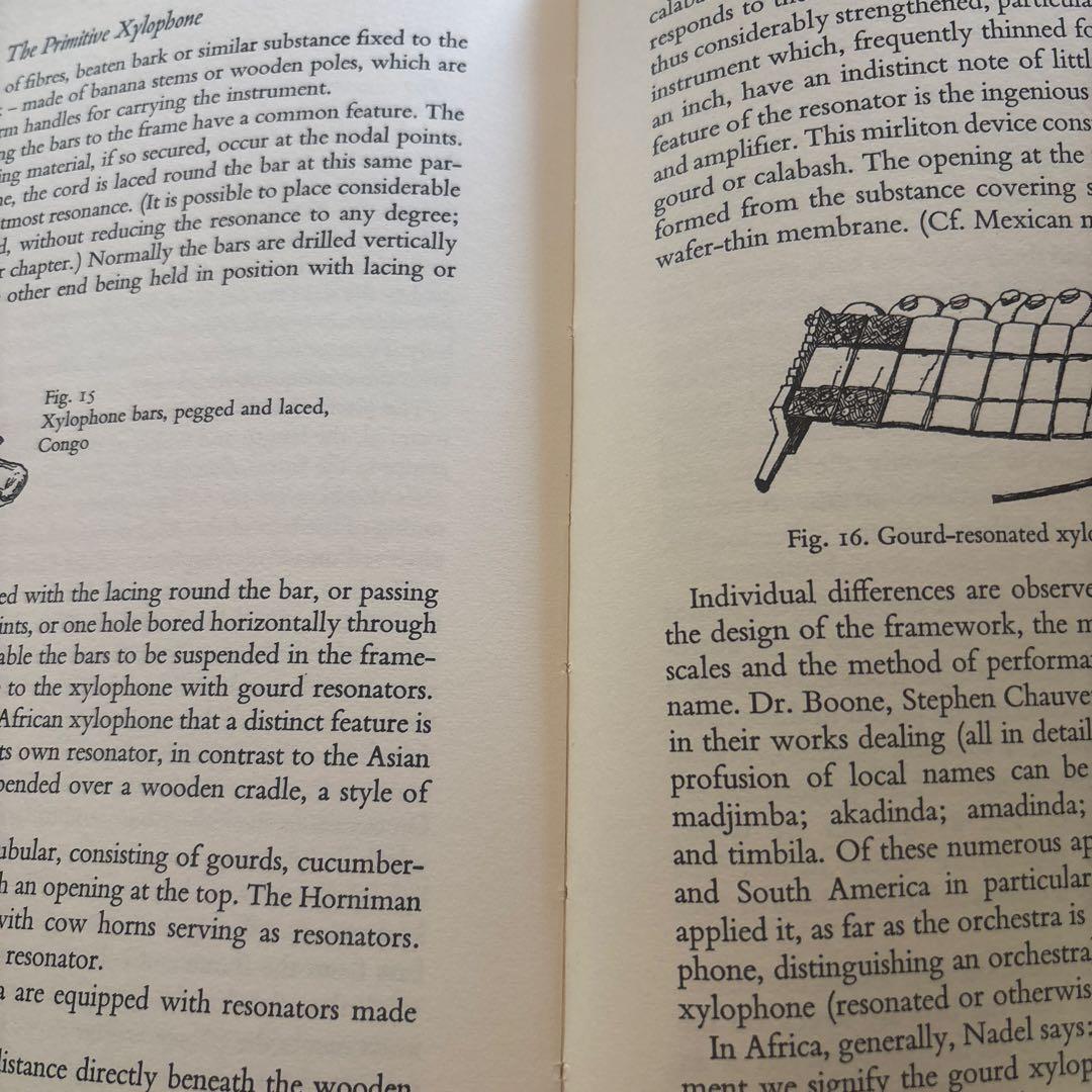音楽書　　打楽器とその歴史