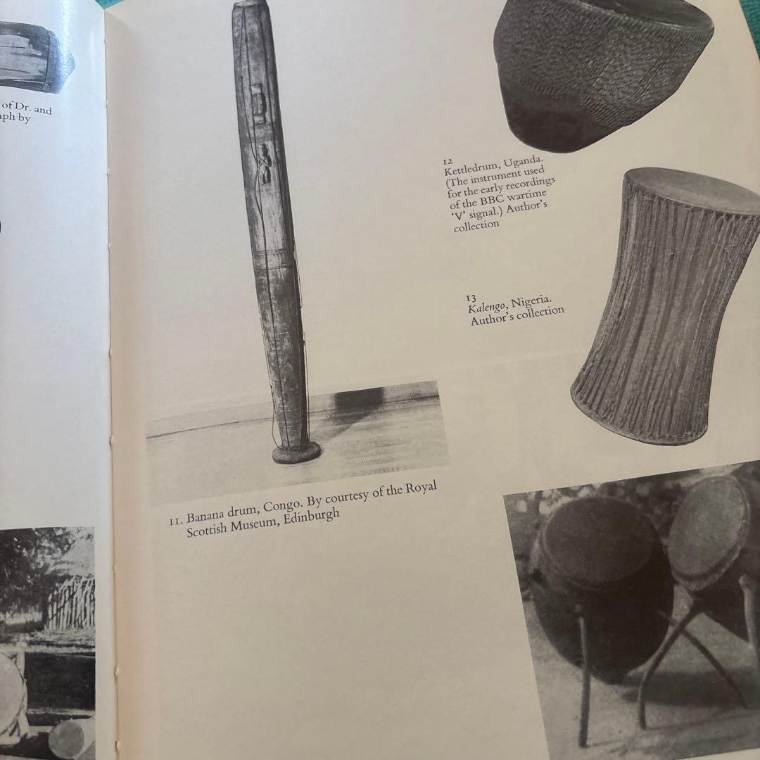 音楽書　　打楽器とその歴史