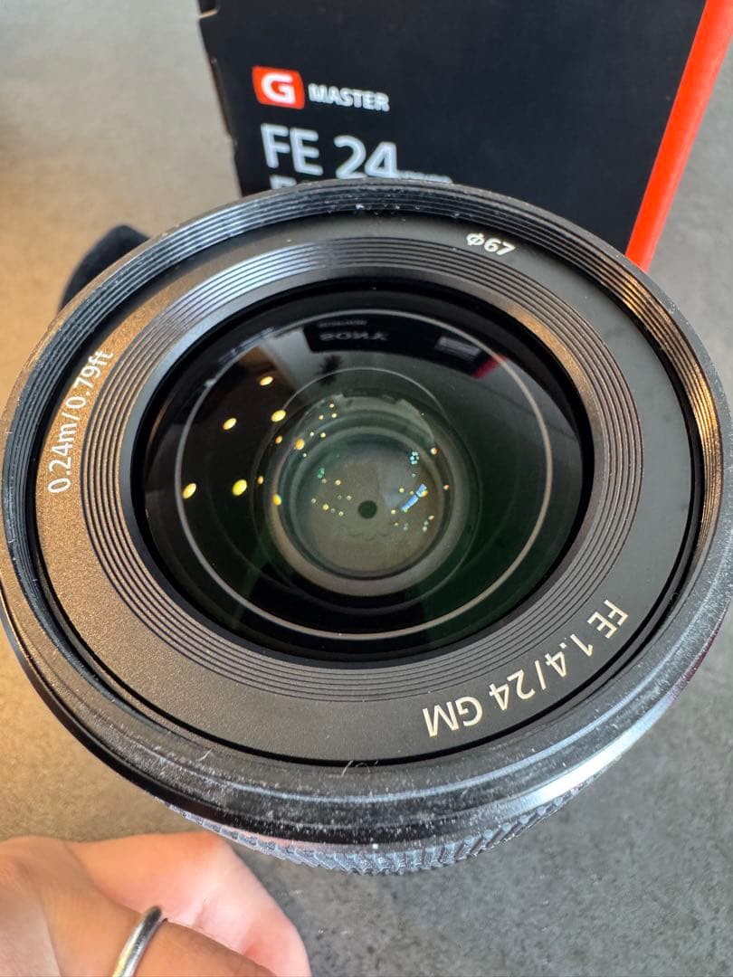 SONY FE 24mm F1.4 GM レンズ SEL24F14GM