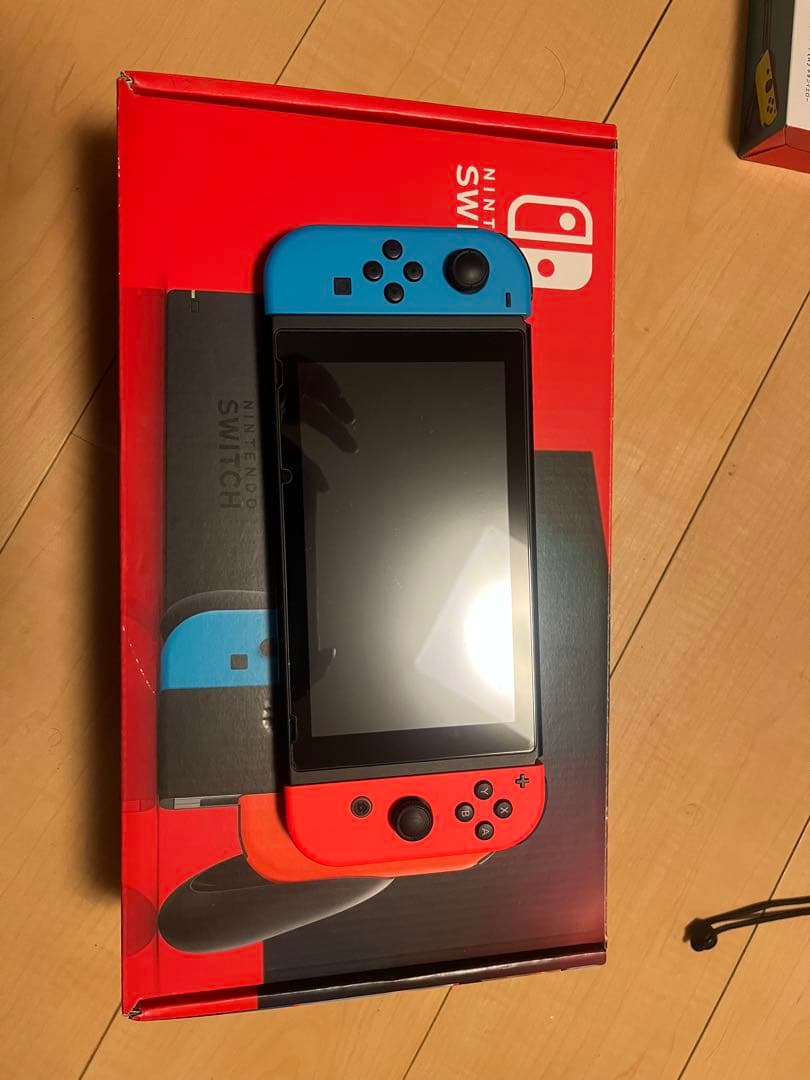 むっちゃん Nintendo Switch 赤・青 Joy-Con 本体