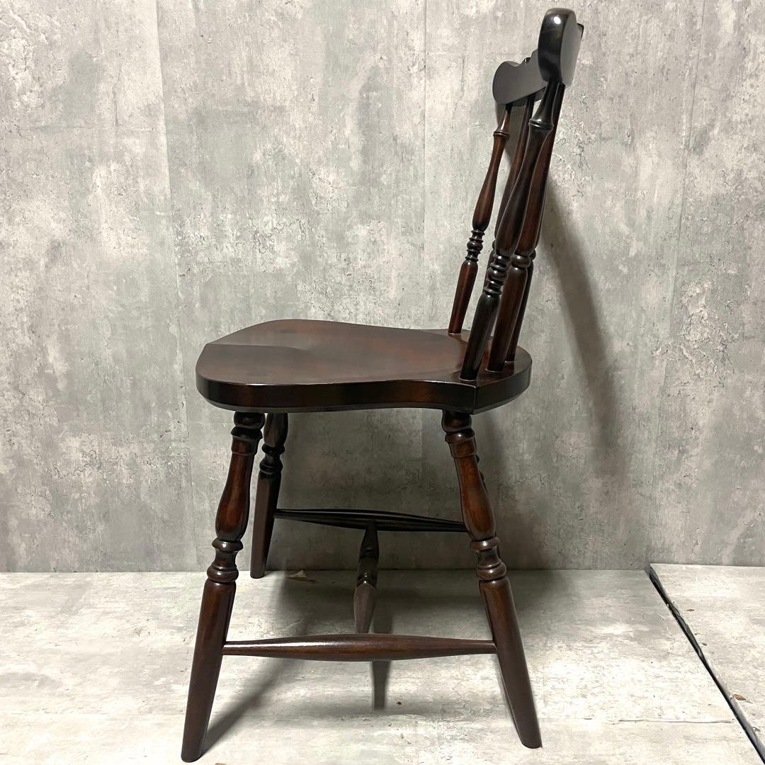 Bubu  松本民芸家具 SP型 スピンドルチェア② 銘入り