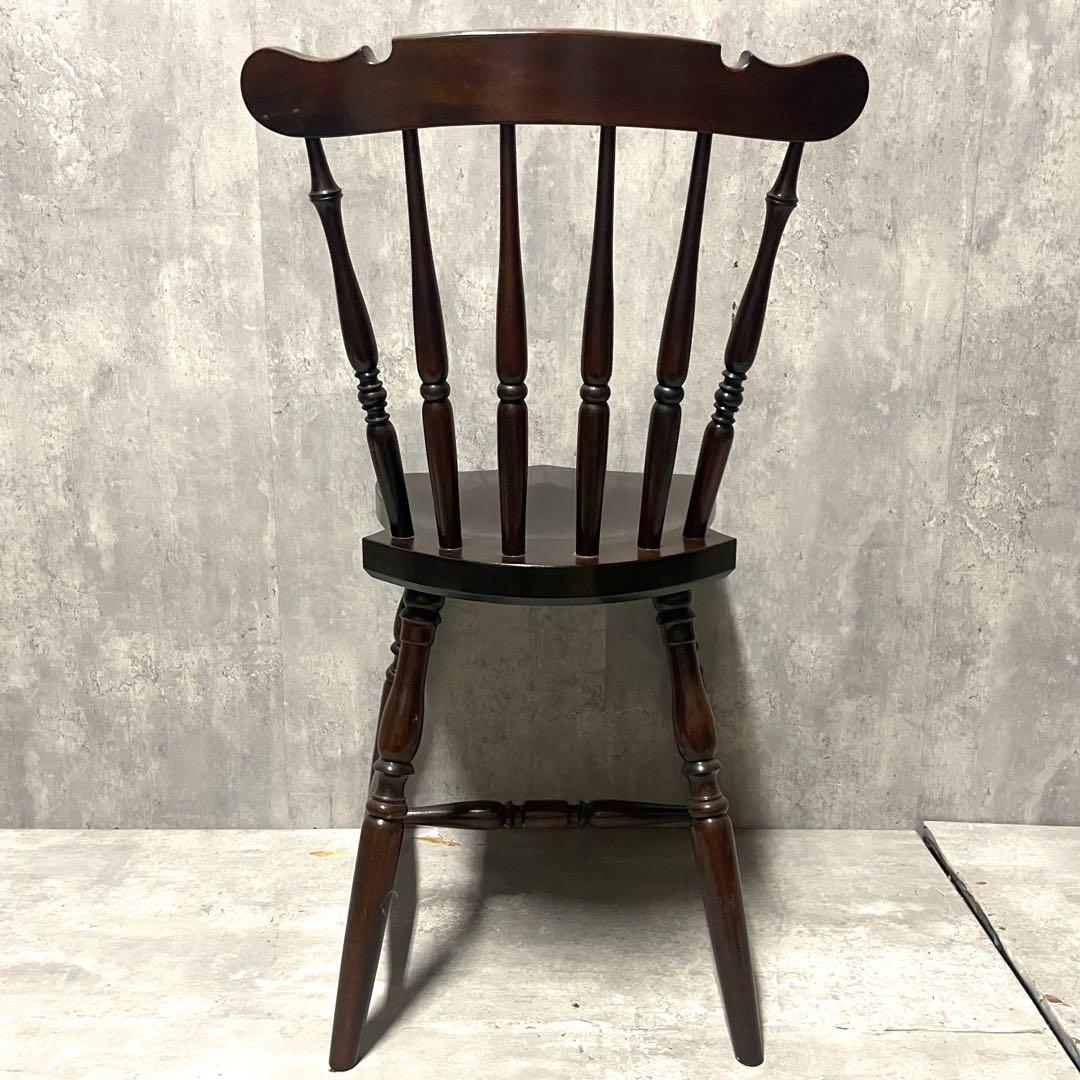 Bubu  松本民芸家具 SP型 スピンドルチェア② 銘入り