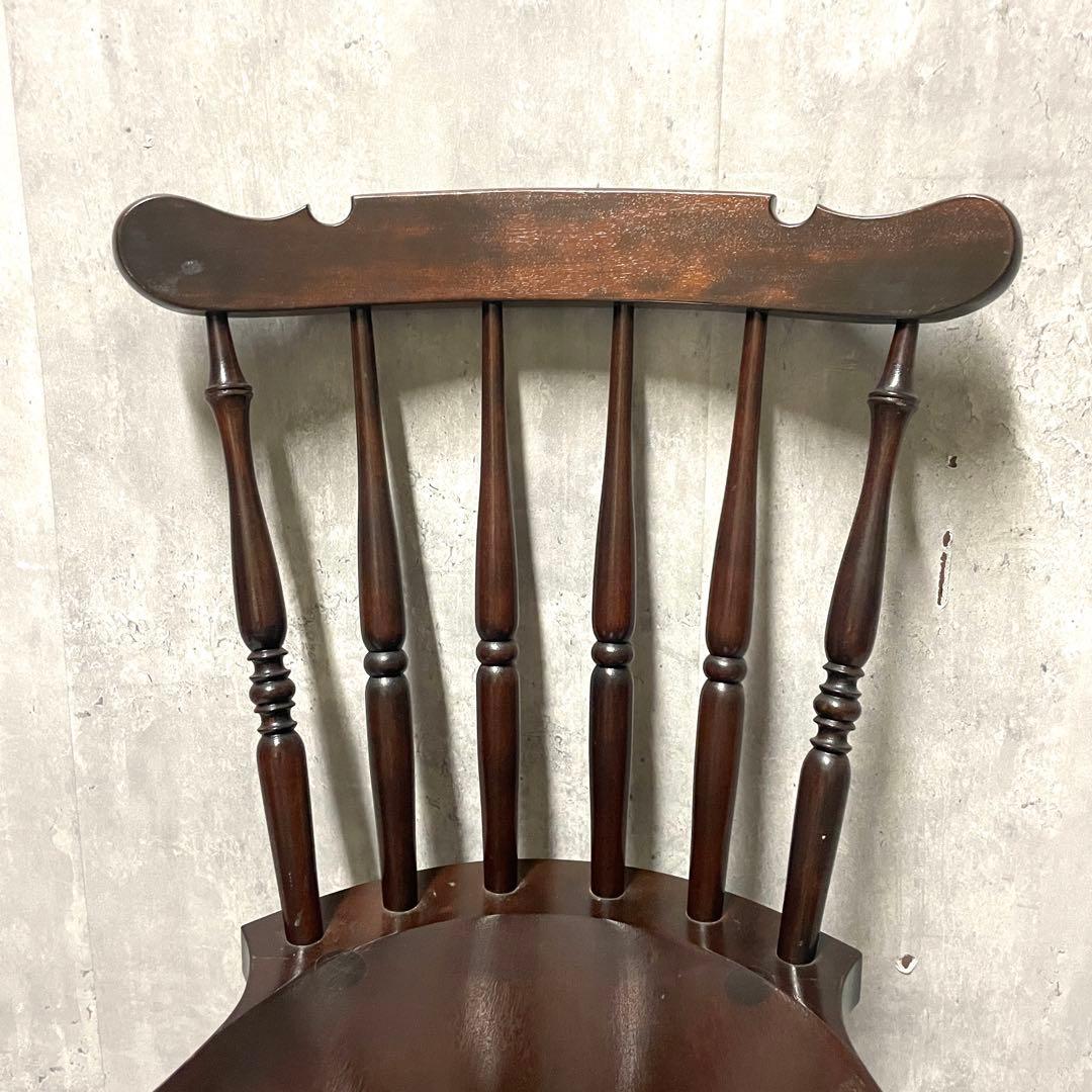 Bubu  松本民芸家具 SP型 スピンドルチェア② 銘入り