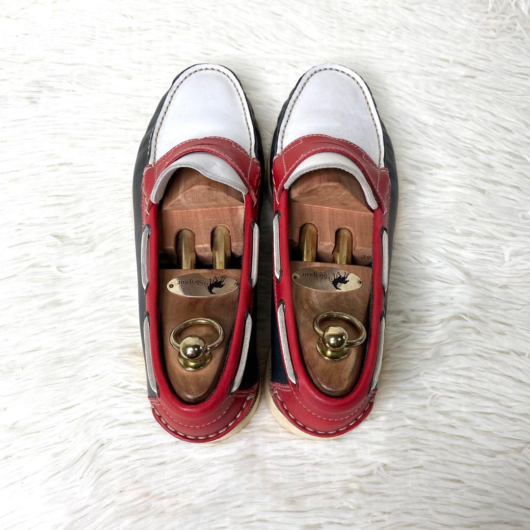 【美品】 パラブーツ ビームス別注 ローファー 26.0cmトリコロール