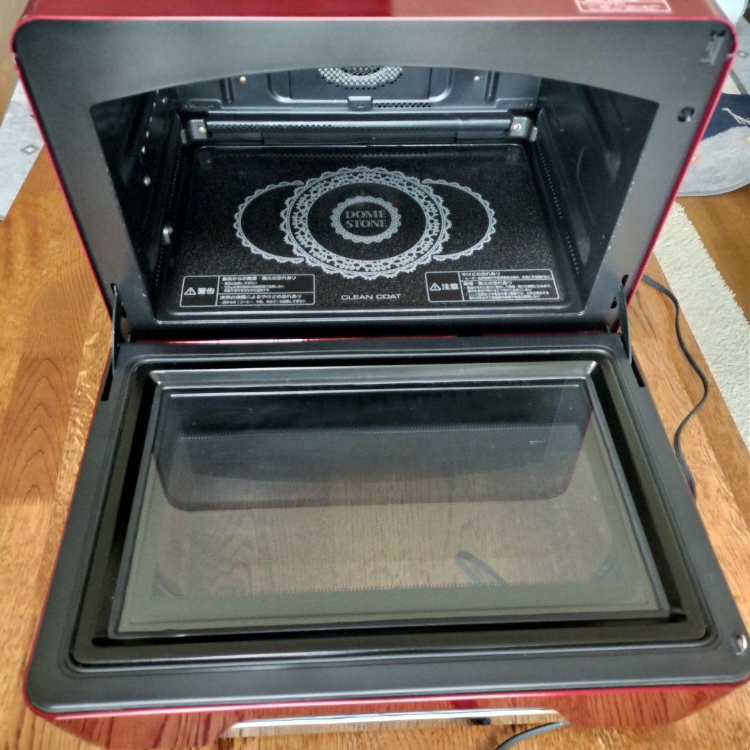 【使用僅か】 東芝 石窯ドーム ER-JD510 赤 スチーム オーブンレンジ