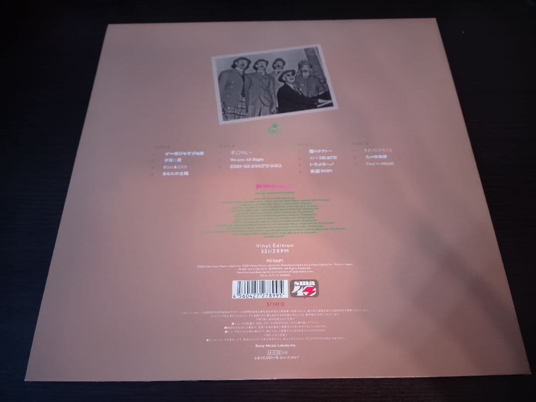 ユニコーン／イーガジャケジョロ　アナログ　LP