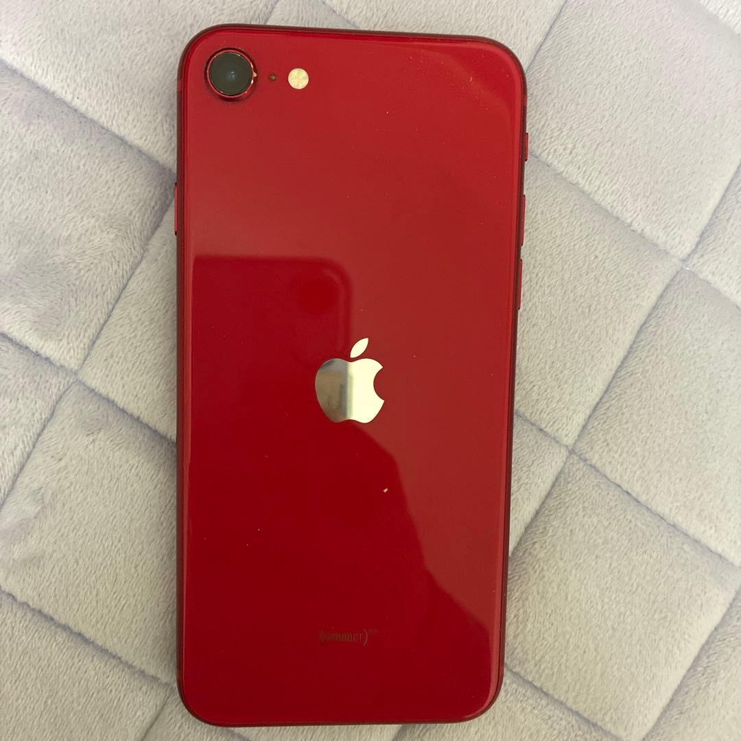【美品】iPhoneSE 64GB 第2世代 レッド 最大容量100%