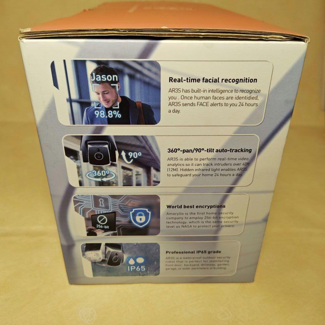 AMARYLLO ATOM AR3s 屋外用自動追跡防犯カメラ