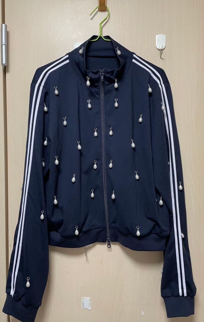 【大値下げ】JOSEMOON JERSEY パールジャージ 38サイズ ネイビー