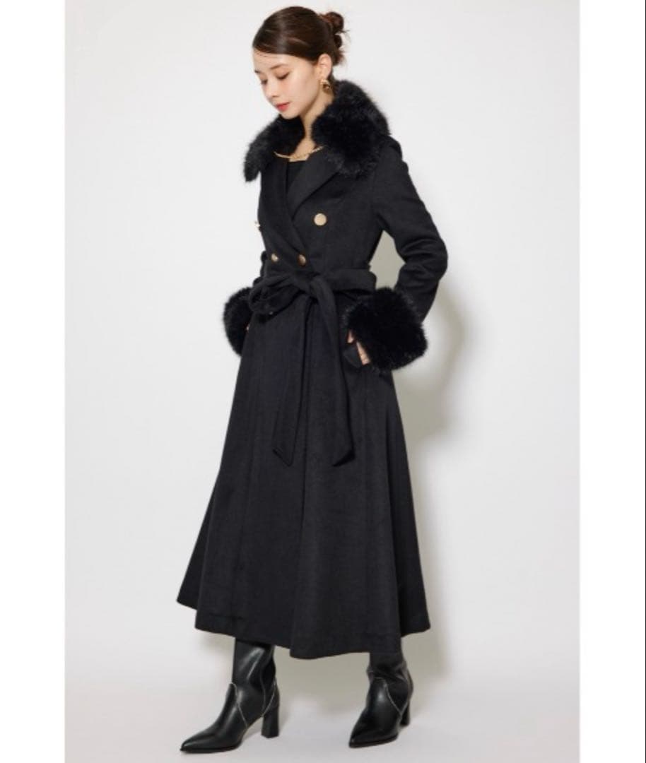 rienda 2WAYラグジュアリーレディーコート