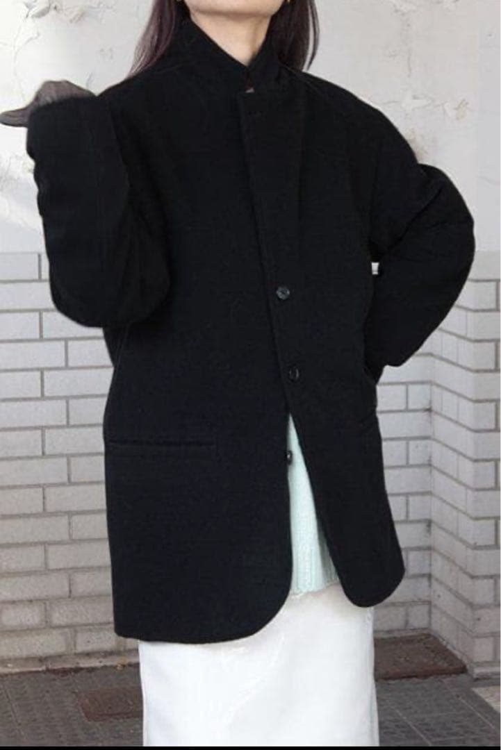 ジャケット・アウター AURALEE Cashmere Wool Mosser Over Jacket