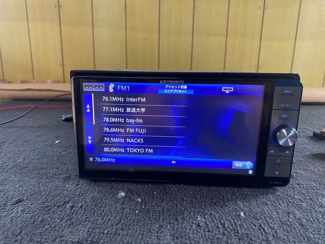 カーナビ carrozzeria avic-zh0999w navi system