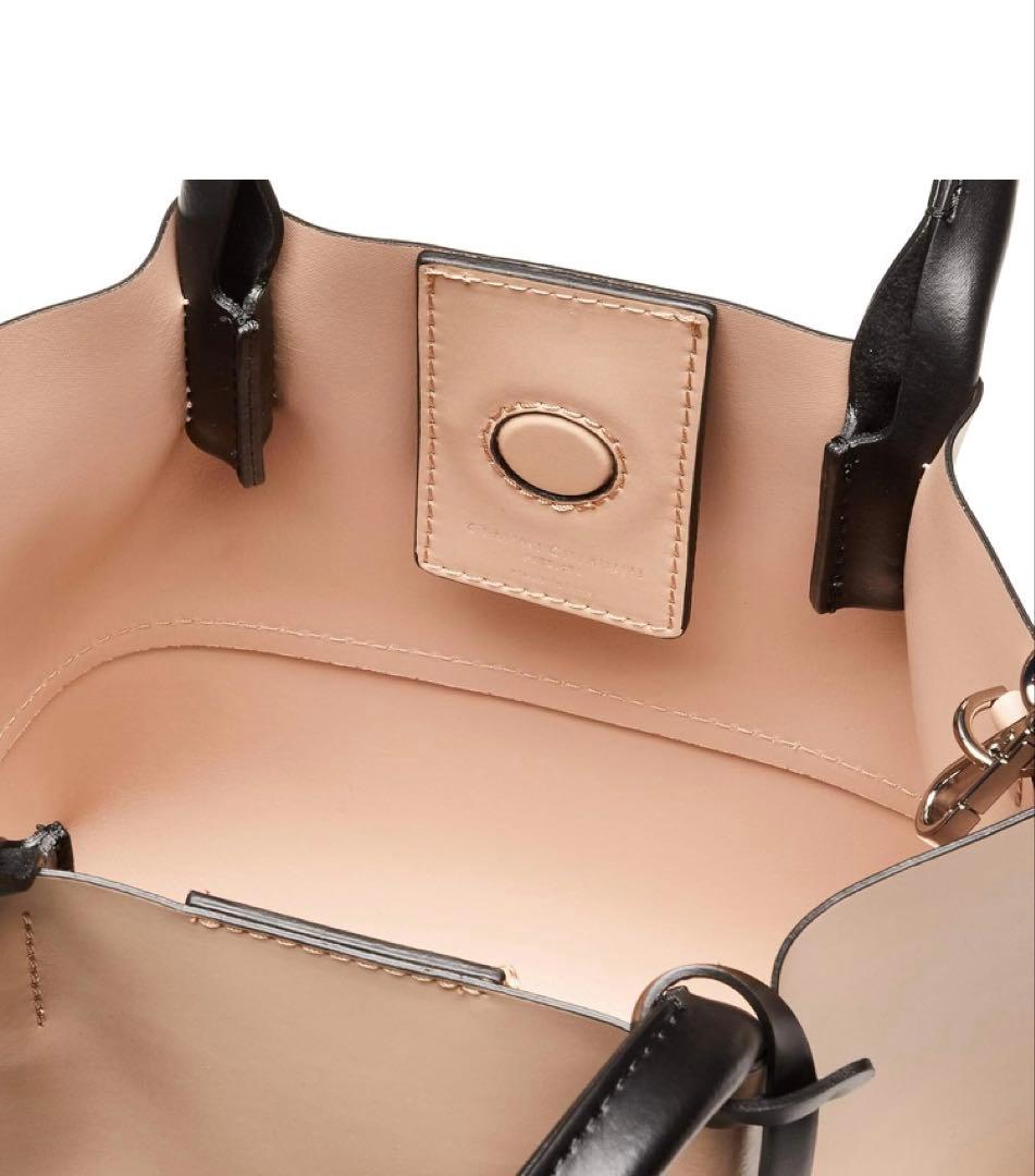 SALE‼️GIANNI CHIARINI トートバッグ ベージュ/ブラック