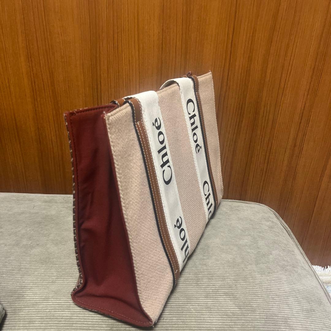 引越しの為セール中　Chloe クロエ Woody トートバッグ 激レア カラー