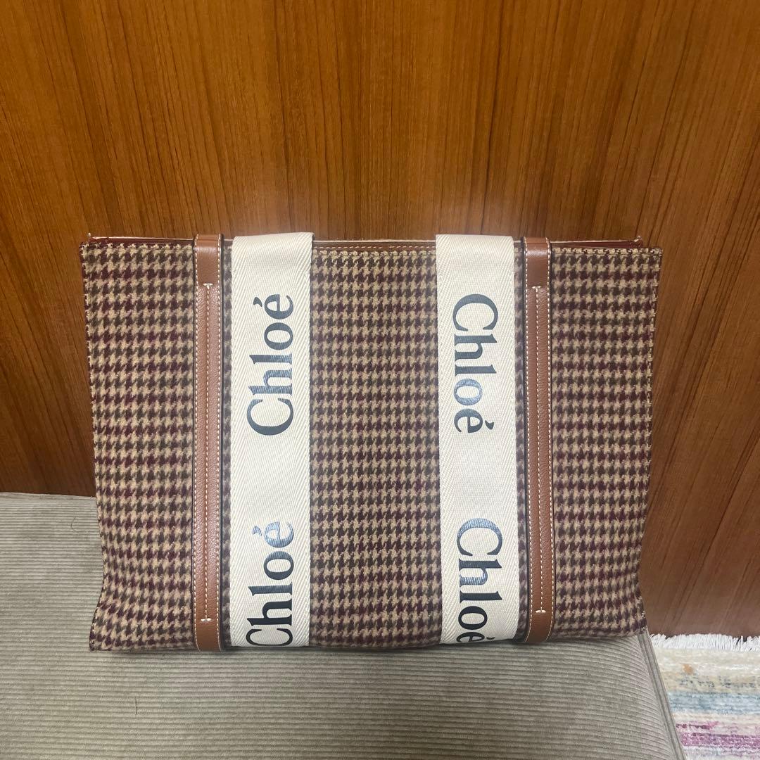 引越しの為セール中　Chloe クロエ Woody トートバッグ 激レア カラー