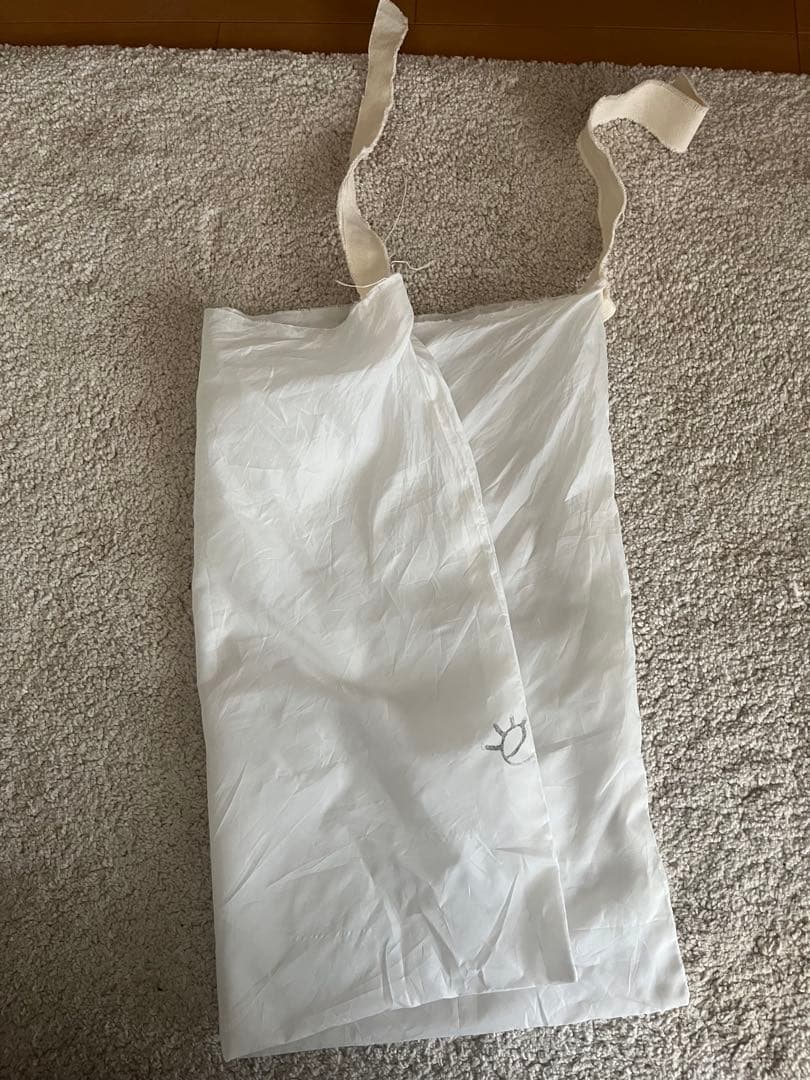 美品エバゴス　かごバッグ